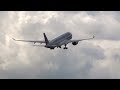 FIRST LANDING Qatar Airways A350 at Hamburg Airport