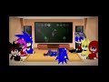 Sonic Characters Reacts To FNF Below The Depths