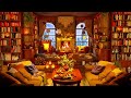 Snow Day Jazz with Winter Bookstore Cafe Ambience with Relaxing Jazz Music For Sleep, Work, Study