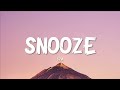 SZA - Snooze (Lyrics) [1HOUR]