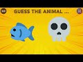 Guess The Animal By Emoji | 120 Quiz | QUIZ TRAVEL