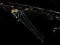 Flying Over The Verrazano Bridge At Night