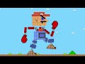 The Giant Mario Robo vs The Giant Numberblocks 9999 Gold | Game Animation