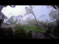 Doorbell video shows storm knocking down trees in tornado struck Portage, Michigan