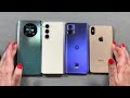 Huawei NY90 + Z Fold 5 + Motorola E30N + iPhone Xs KakaoTalk, Viber, WhatsApp
