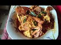 Kari ketam  kasturi masak campur  telur memang sedap dan enak