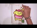 [ToyASMR] Decorate with Sticker Book Melody, Kuromi, Hellokity, Pompompurin 💕 #sanrio #sticker