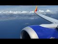 Full Flight - Southwest Airlines Boeing 737 MAX 8 Flight From Honolulu to Lihue