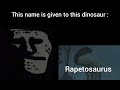 Mr. Incredible becomes uncanny (This name is given to this dinosaur)