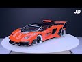 Lamborghini Aventador LBWK Silhouette Majorette Custom