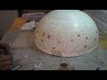 Making of a Tiffany Studios Stained Glass Lamp WILD ROSES Part 1