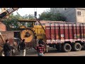 Road Roller loading into Truck by Hydra#loading #hydra#heavyweight #heavyequipment #heavymachinery