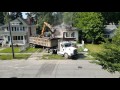 Neighbor's house being demolished
