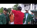 Tiger Woods Final Putt and Celebration at the 2019 Masters Tournament