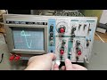 Hung Chang OS-620 Oscilloscope 2ch 20MHz 1985 test teardown