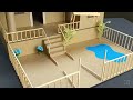 How to make beautiful house with cardboard?