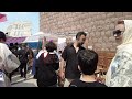 IRAN Walking in the Popular and Crowded Friday Market of Parvaneh ایران