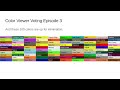 Color Viewer Voting Episode 3