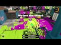 my first ever quad kill on splatoon 3