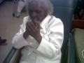 Grandma Geneva singing Hold To God's Unchanging Hand. Mother's Day 2012
