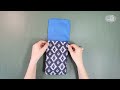 Easy to make!!💐 How to make a cell phone crossbody bag
