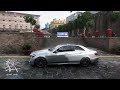 Forza Horizon 5 Realistic Car Driving around and in town (Mercedes E 63 2013)