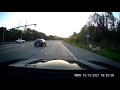 Amazon driver almost causes a T-bone accident