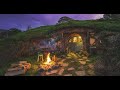 Lord Of The Rings | Hobbit Hole | Ambience & Music | 3 Hours