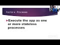12 Factor App Microservices | Factor 6 |  Embracing Stateless Processes