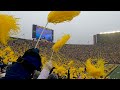 Michigan vs Ohio State 2021 Fan Experience: Big House Atmosphere, Cheers From The Student Section