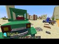 Driving an ANIME CAR in a DUSTY Trip in Minecraft!