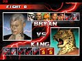 Tekken 3: 8 V 8 Team Battle Game Play