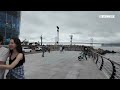 First weekend walk after opening Gwangalli Beach | Millak the Market | Busan is good | 4K | 광안리 더민락