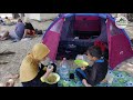 Camping di Pulau Cipir-Khayangan Kepulauan Seribu | Camping pinggir pantai ~ Once Family Adventure