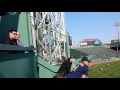 Fenway from atop the Green Monster