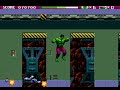 The Incredible Hulk Longplay (Sega Genesis) [QHD]