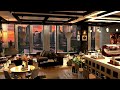 4K Cozy Coffee Shop with Smooth Bossa Nova & Jazz Music for Relaxing, Studying and Working