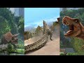 Fighting Alacranix & Spinosaurus Aegyptiacus Bosses FT. @THEMORTEMREX23966 - Jurassic World Alive
