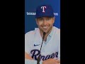 Jacob deGrom on why he joined the Texas Rangers #shorts #rangers #mlb #shorts