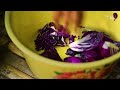 Purple Cabbages added more colour to already colourful dishes! Bro made pickles too | Traditional Me