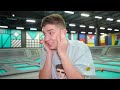 EXTREME HIDE AND SEEK IN THE TRAMPOLINE ARENA FROM THE SECURITY!
