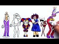 The Amazing Digital Circus 2 Coloring Pages / How To Color All characters from New Episode/NCS MUSIC