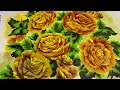 The secrets to painting the most Beautiful Roses / Tips And Tricks of Onestroke Art
