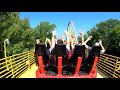 Riding Apollo's Chariot Roller Coaster! Busch Gardens Williamsburg Multi-Angle POV 4K 60FPS