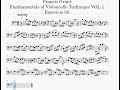Exercício 50 - Fundamentals of Violoncello Technique - Volume 1 - Francis Grant