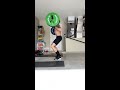 Full clean into a hang clean @185lbs