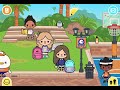 Toca life world Collage ep1 new family series