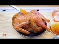 How To Make Miniature Chicken Burritos 💖 Fastfood Recipes By Mini Cooking In Mini Kitchen