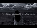 DON'T WATCH ME CRY - Jorja smith cover Alexandra porat (lyrics)