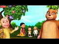 Bandar Mama Aur Kele | Hindi Rhymes for Children | Infobells